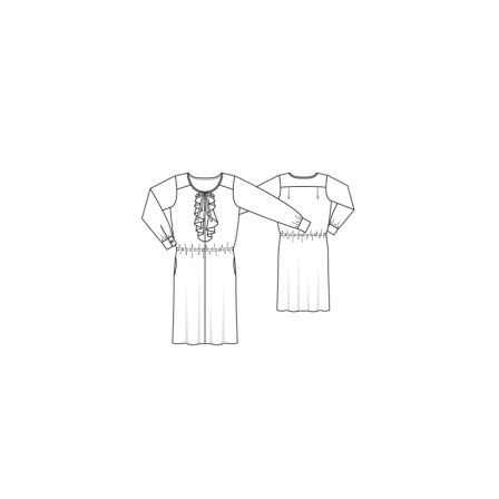 Robe en trompe-l'œil n°107