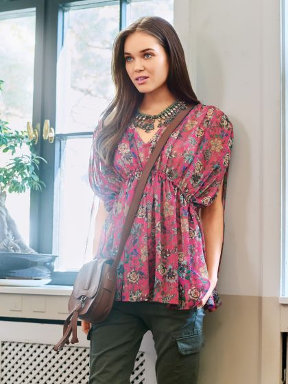 Tunique, robe n°107 de Burda Style Février 2017