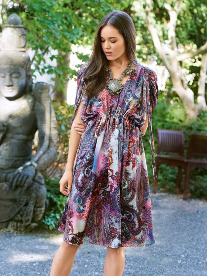 Tunique, robe n°107 de Burda Style Février 2017