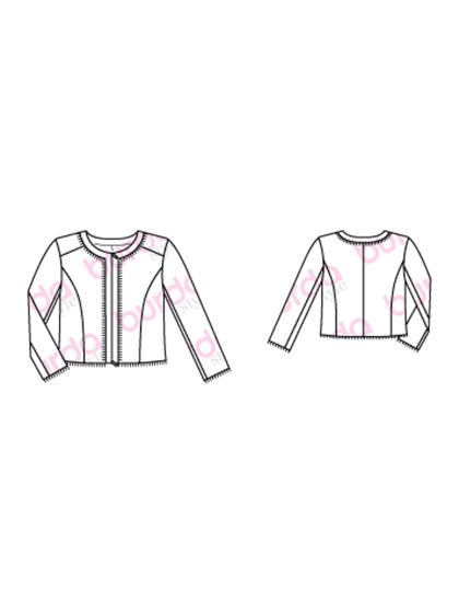 Veste boite n°108 de Burda Style Février 2017