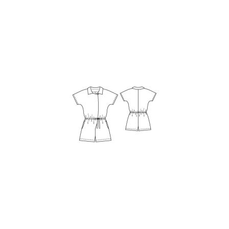 Combishort n°108 de Burda Style Avril 2015