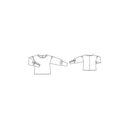 Blouse n°108 de Burda Style Aout 2016