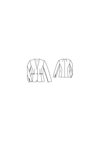 Blazer n°108 de Burda Style Septembre 2016
