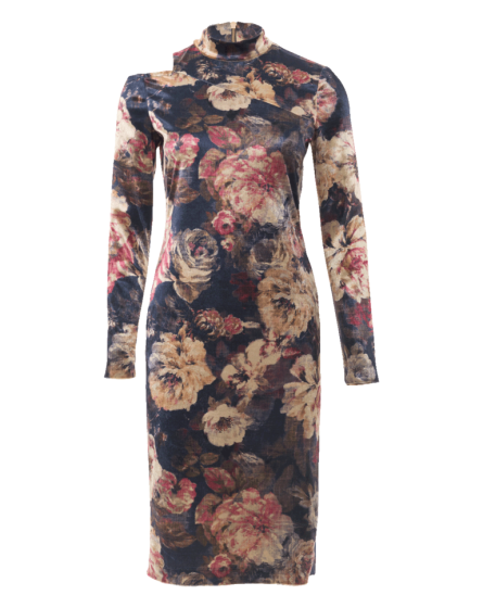 Robe n°108 de Burda Style Septembre 2017
