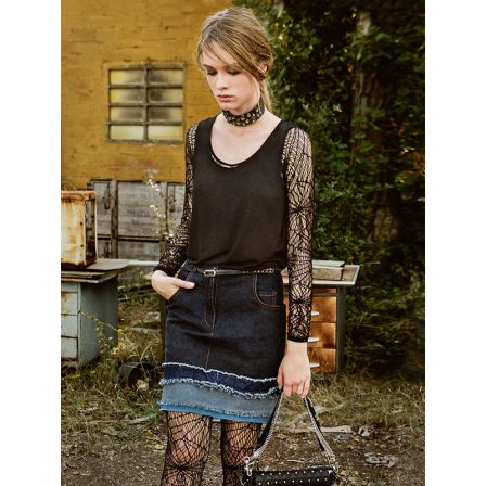Jupe en jean n°108