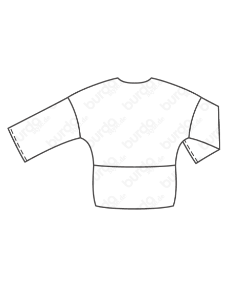 T-shirt n°109 de Burda Style Février 2019
