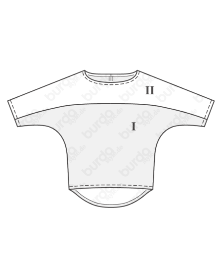 T-shirt n°109 de Burda Style Février 2019