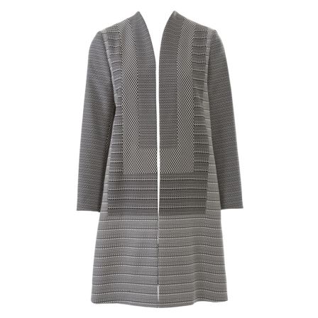 Manteau 7/8e mi-saison n°109 de Burda Style Novembre 2014