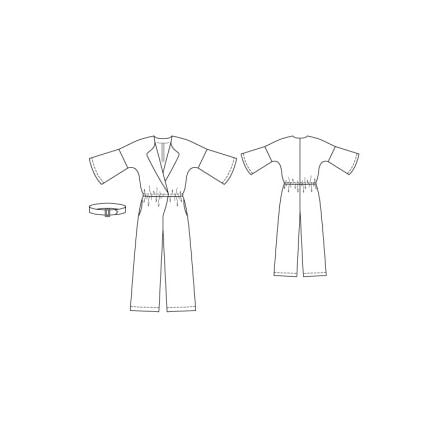 Combinaison n°110 de Burda Style Avril 2015