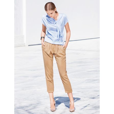Pantalon à pinces n°110 de Burda Style Aout 2016