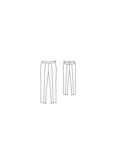 Pantalon slim n°110 de Burda Style Septembre 2016