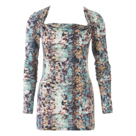 T-Shirt Drapé n°110 de Burda Style Octobre 2014