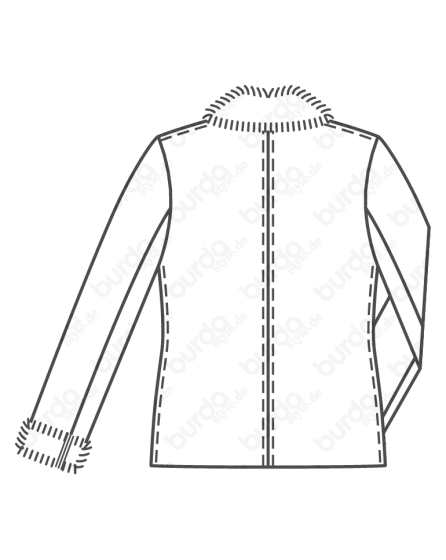 Veste n°110 de Burda Style Janvier 2019