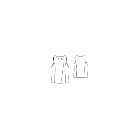 Gilet n°110 de Burda Style Octobre 2012