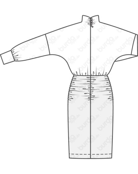 Robes n°110 de Burda Style Août 2017