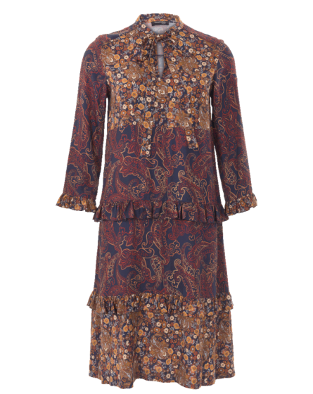 Robes à volants n°110 de Burda Style Septembre 2017