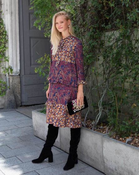 Robes à volants n°110 de Burda Style Septembre 2017