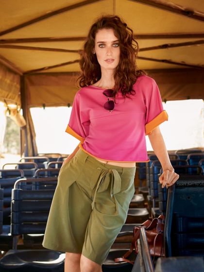 Short, Bermuda n°110 de Burda Style Juin 2016