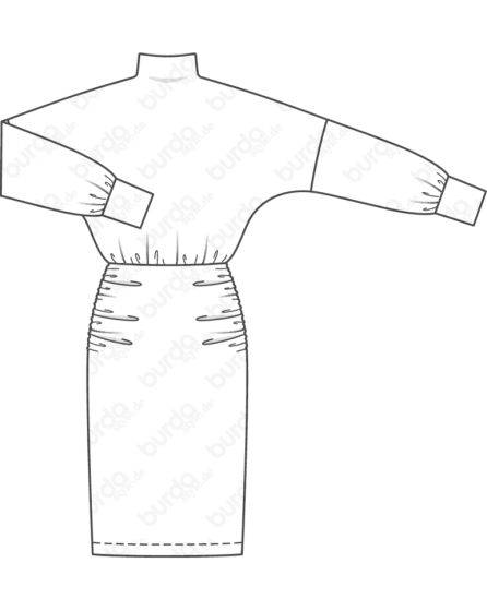 Robes n°110 de Burda Style Août 2017