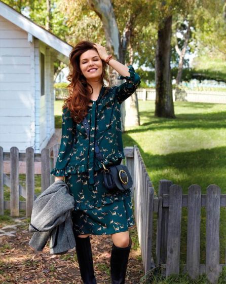 Robes à volants n°110 de Burda Style Septembre 2017