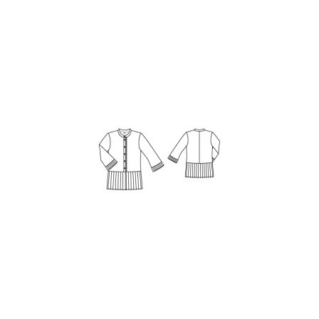 Chemisier n°110 de Burda Style Février 2015