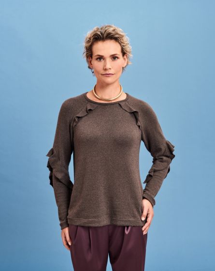 Pull n°111 de Burda Style Décembre 2017