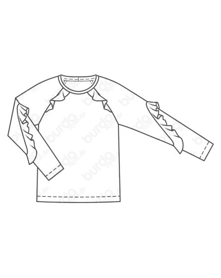 Pull n°111 de Burda Style Décembre 2017