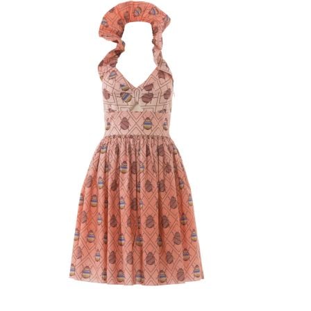 Robe dos-nu n°111 de Burda Style Avril 2015