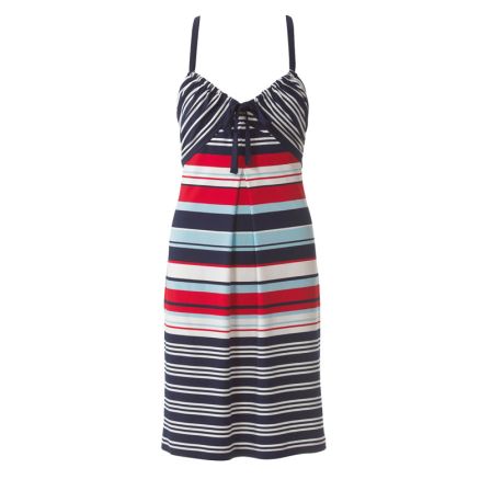 Top et robe dos nu n°111 de Burda Style Mars 2015