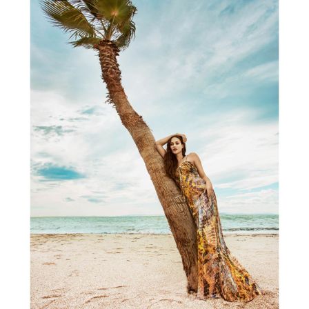 Top et robe dos nu n°111 de Burda Style Mars 2015