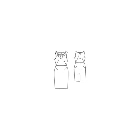 Robe n°112 de Burda Style Juin 2016