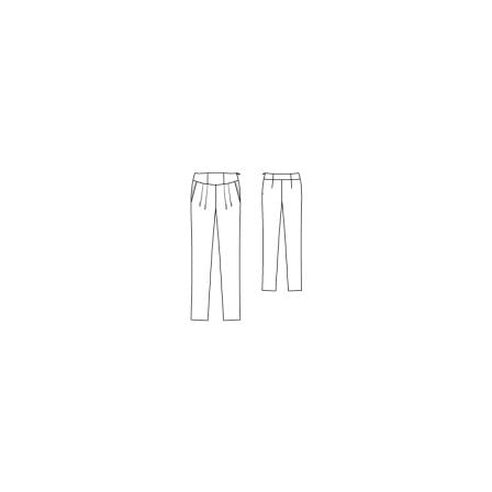 Pantalon à pinces n°112 de Burda Style Aout 2016
