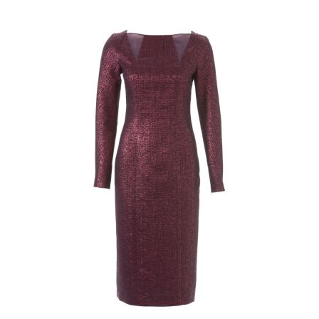 Robe fourreau n°112 de Burda Style Décembre 2014