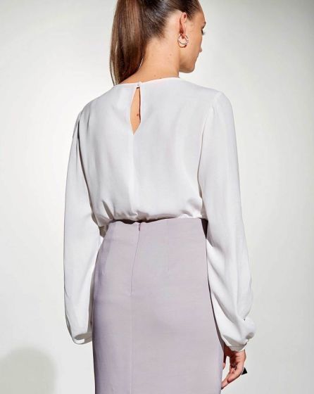 Blouse n°112 de Burda Style Novembre 2017