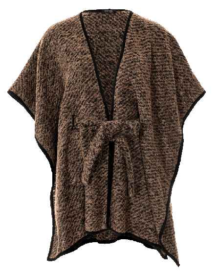 Cape poncho n°112 de Burda Style Octobre 2017