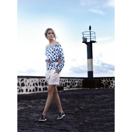 Blouse chemisier n°112 de Burda Style Avril 2015