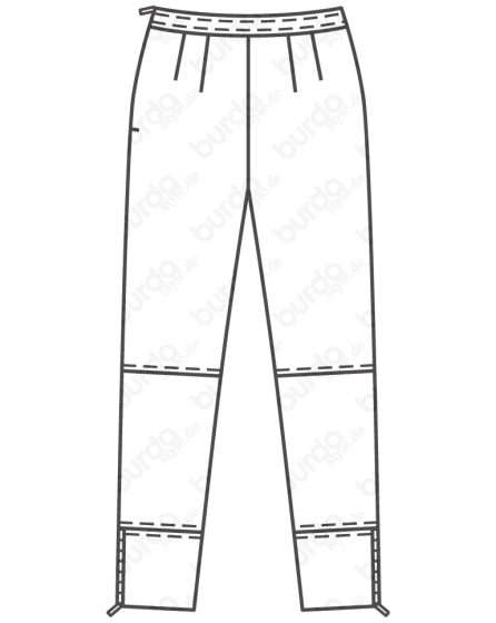 Pantalons n°112 de Burda Style Janvier 2019