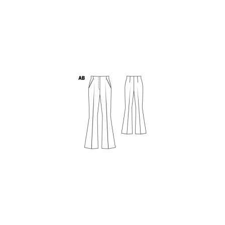 Pantalon n°113 de Burda Style Mars 2015