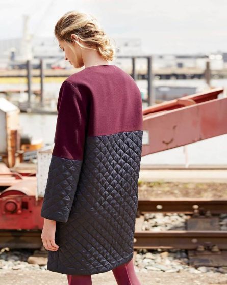 Manteau n°113 de Burda Style Novembre 2017