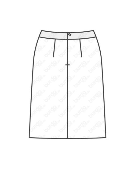 Jupe n°113 de Burda Style Juillet 2017