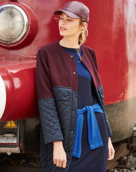 Manteau n°113 de Burda Style Novembre 2017