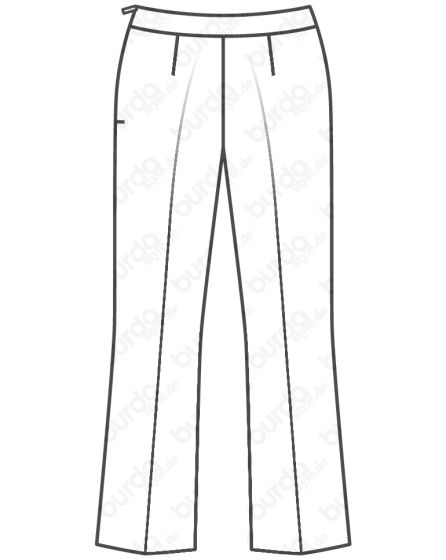 Pantalons 7/8e n°113 de Burda Style Août 2017