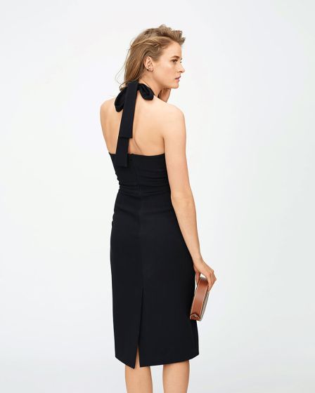 Robe dos-nu n°114 de Burda Style Juillet 2017