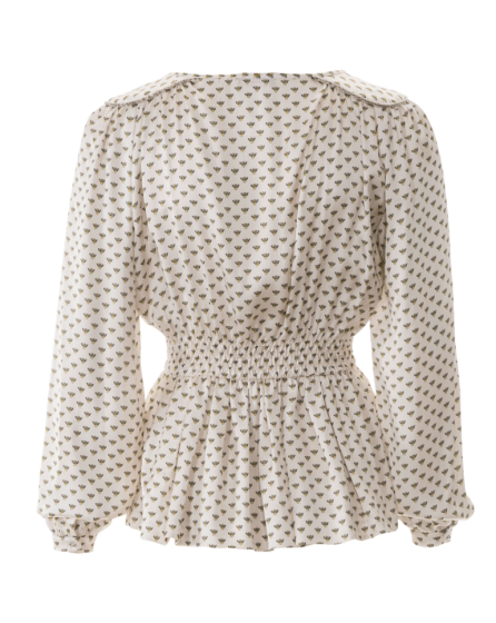 Blouse n°114 de Burda Style Décembre 2017