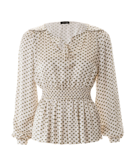 Blouse n°114 de Burda Style Décembre 2017