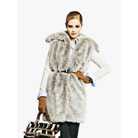 Gilet de fourrure n°115 de Burda Style Novembre 2012