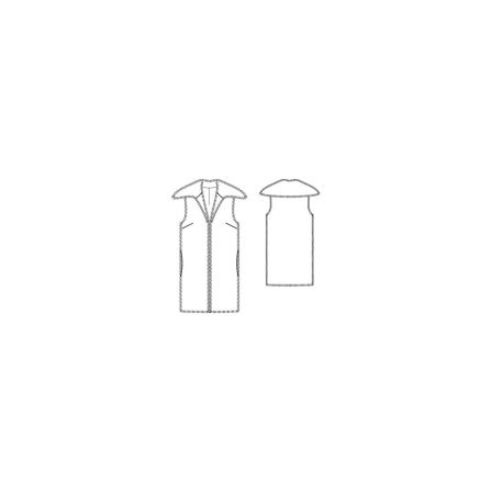 Gilet de fourrure n°115 de Burda Style Novembre 2012