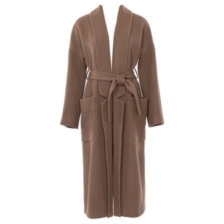 Manteau châle n°116 de Burda Style Aout 2016
