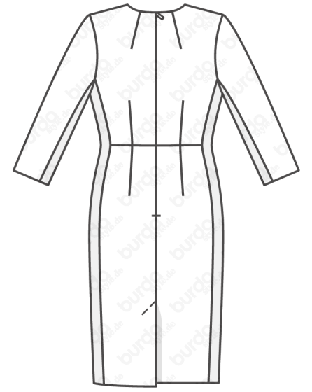 Robe n°116 de Burda Style Février 2019