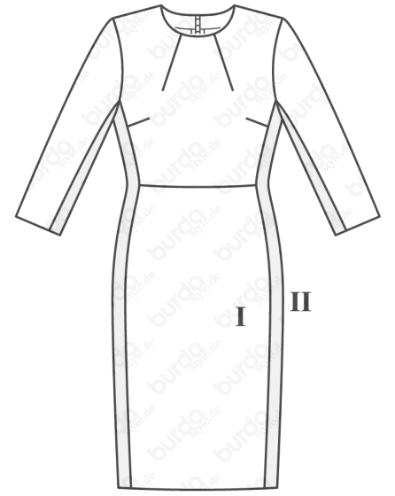 Robe n°116 de Burda Style Février 2019